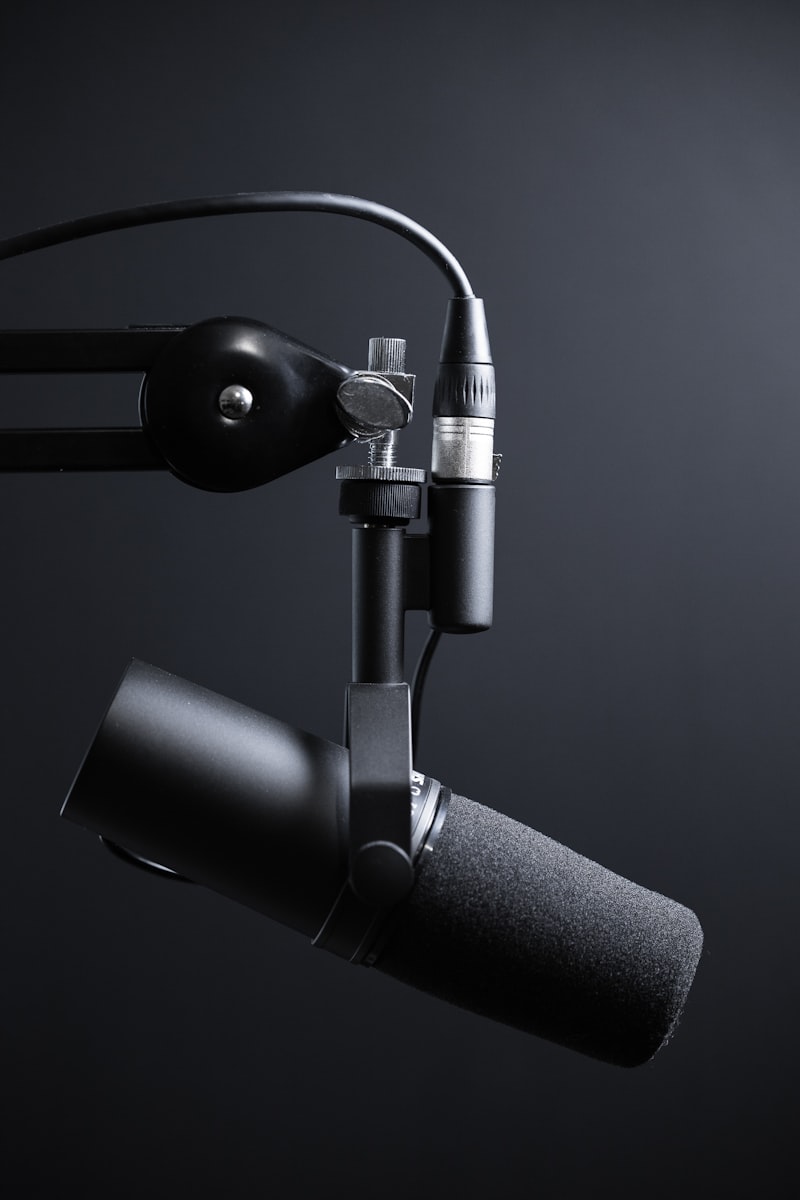 Grabación de video de podcast